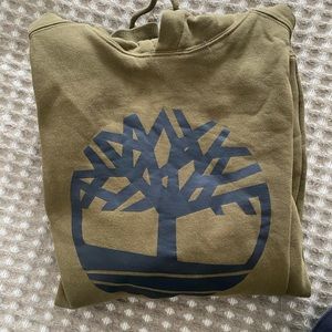 Timberland hooded sweatshirt - moss color size Medium